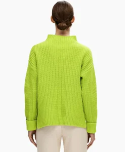 Selected Femme Pullover Selma Ls Knit Noos Groen