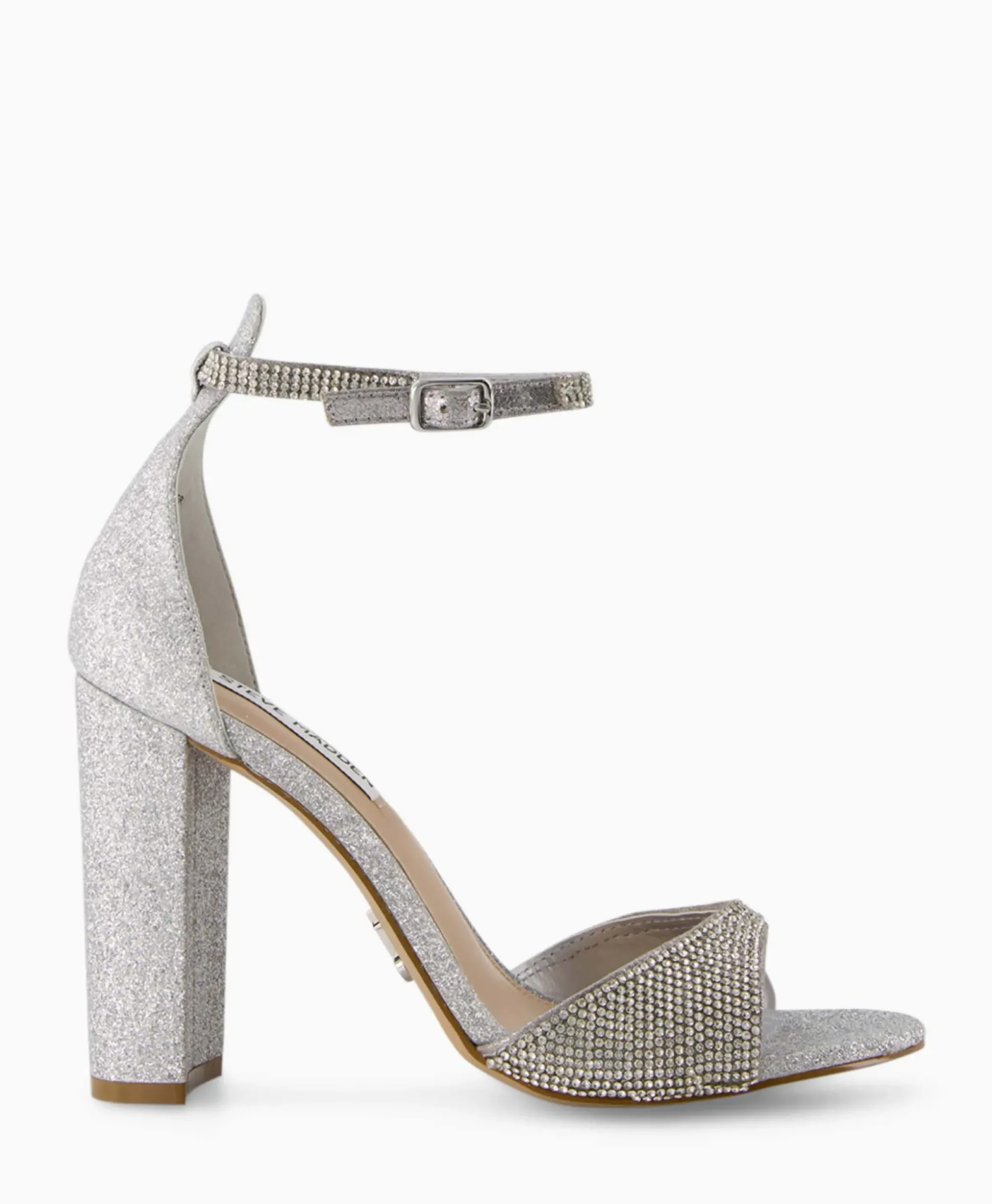 Steve Madden Sandaal Met Hak Capsule-R Zilver