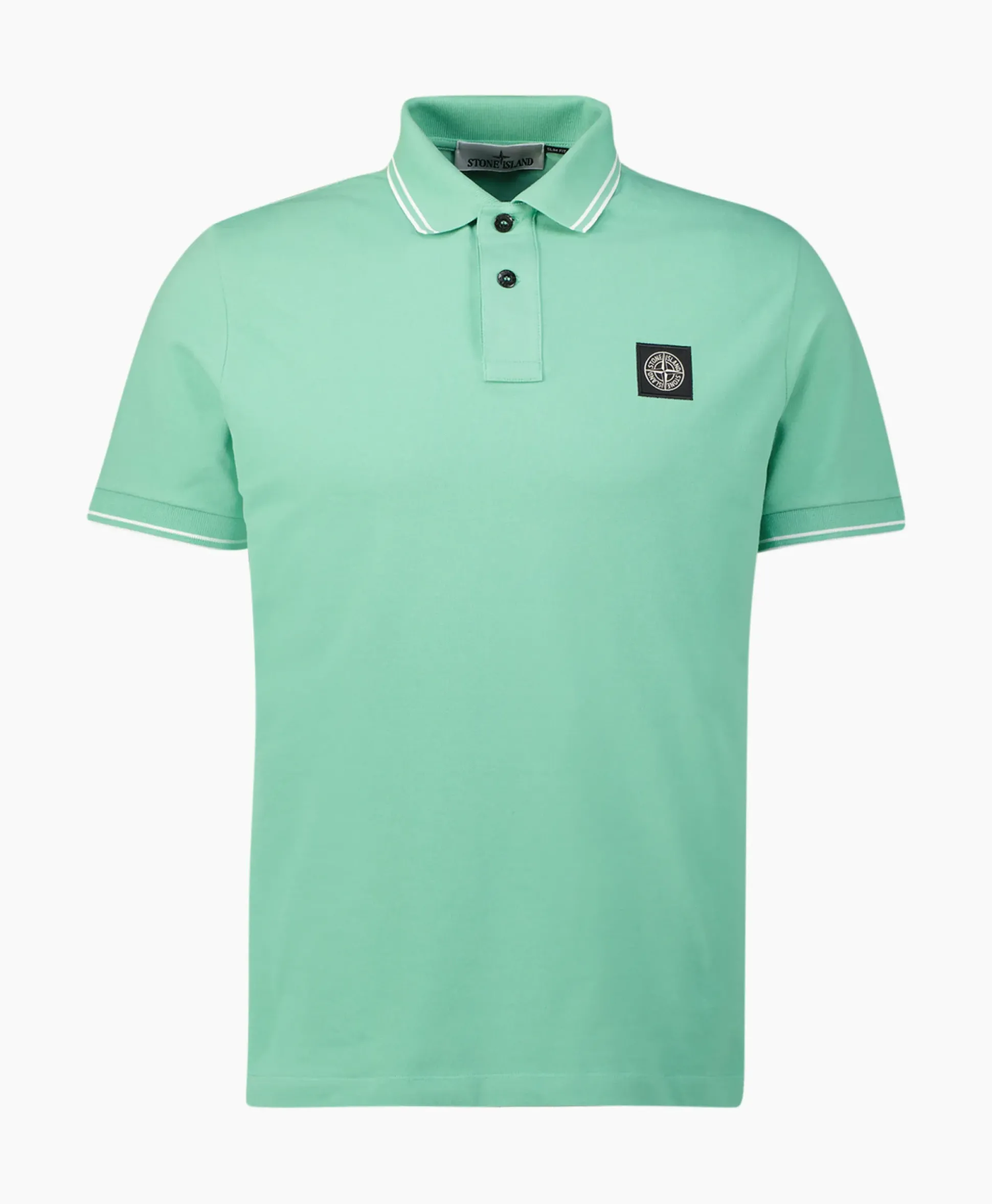 Stone Island Polo 2Sc18 Licht Groen