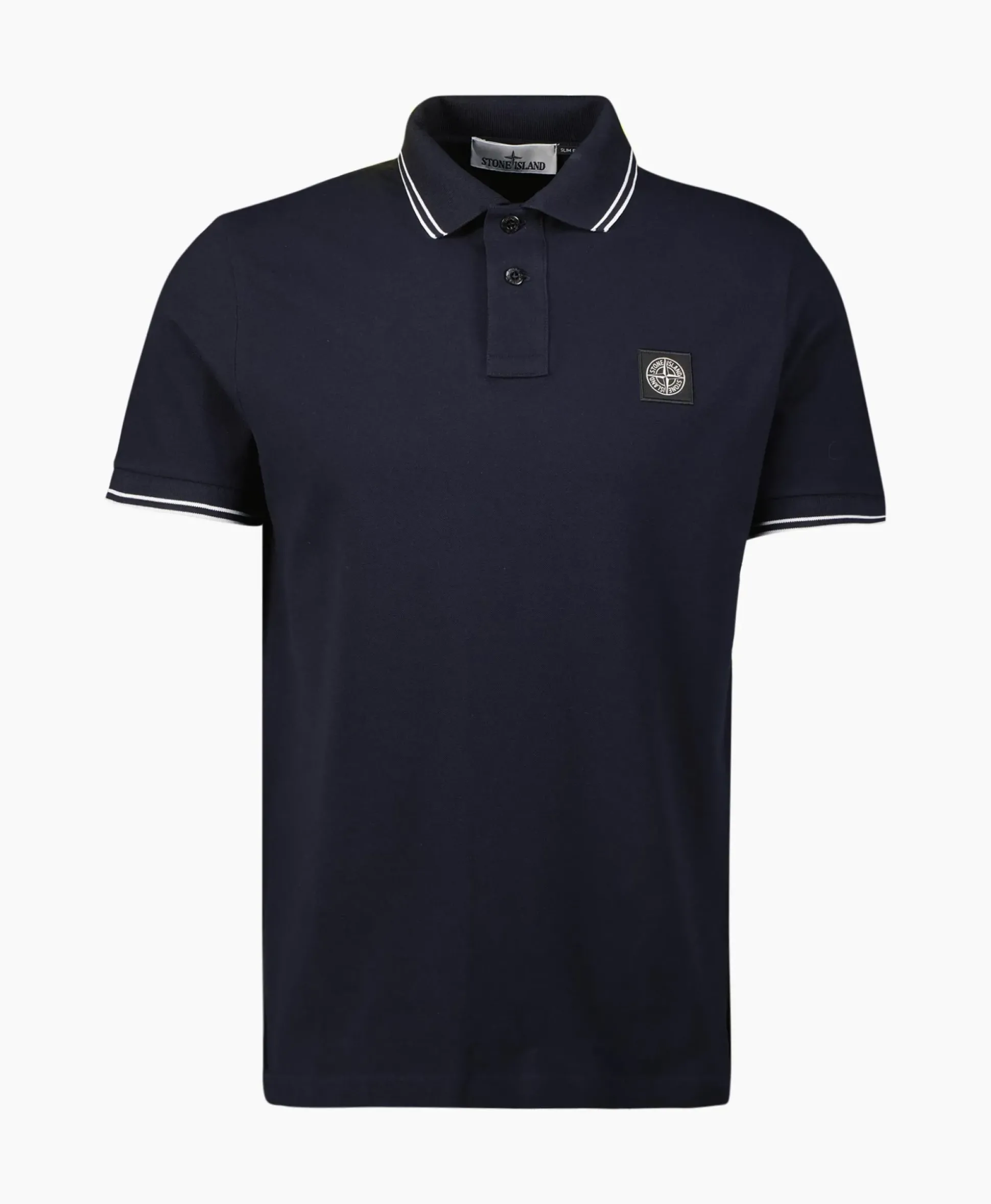Stone Island Polo 2Sc18 Midden Blauw