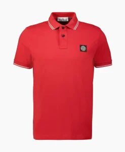 Stone Island Polo 2Sc18 Rood