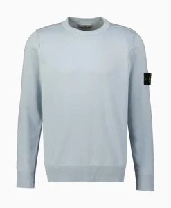 Stone Island Pullover 540B2 Licht Blauw