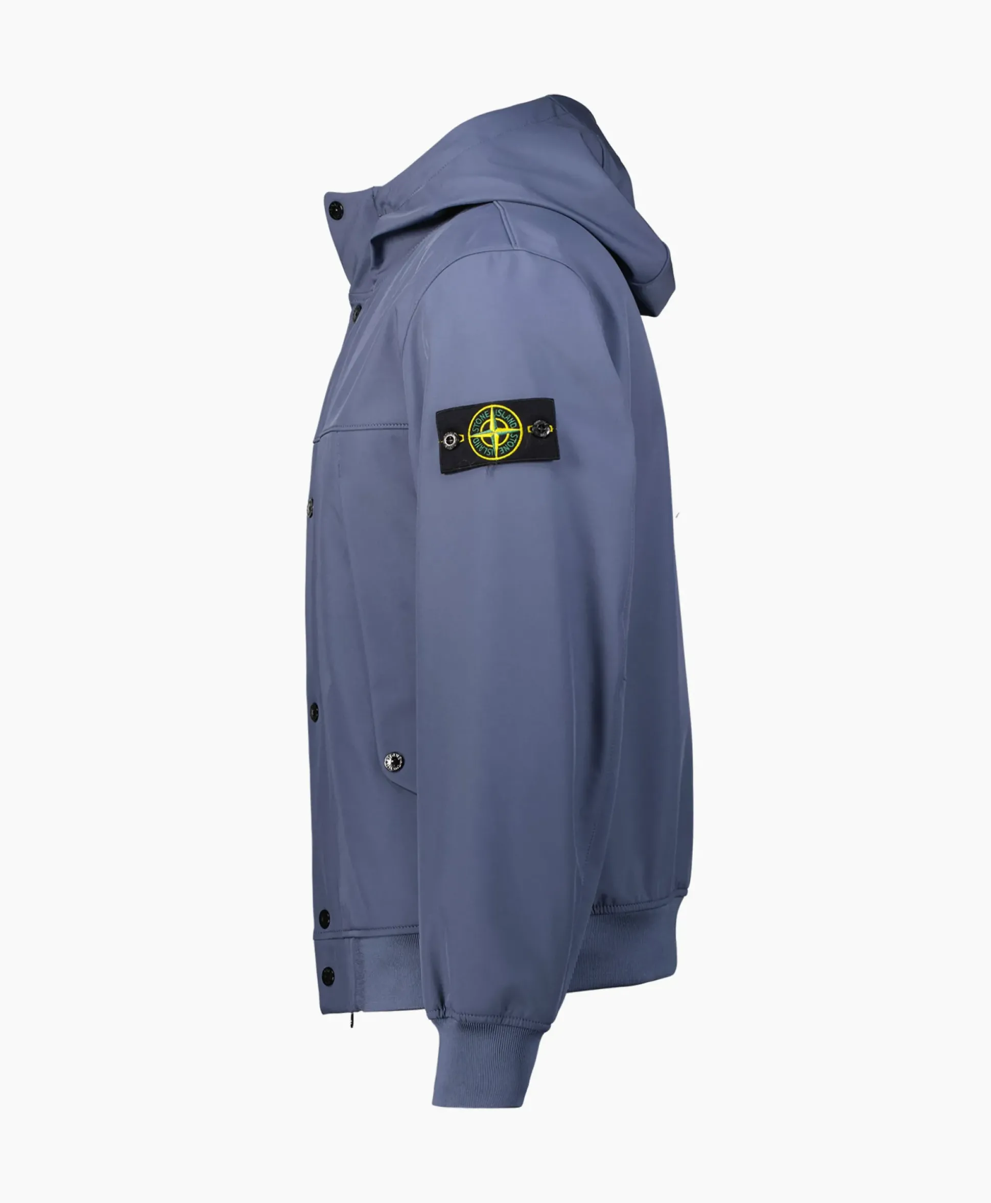 Stone Island Softshell Jas 40227 Donker Blauw