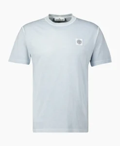 Stone Island T-Shirt 23757 Licht Blauw