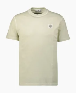 Stone Island T-Shirt 23757 Licht Groen