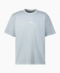 Stone Island T-Shirt 20457 Licht Blauw