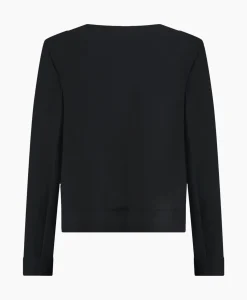 Studio Anneloes Blazer Janet Bonded Zwart Dessin
