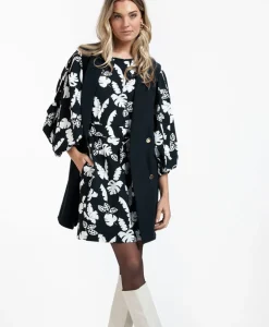 Studio Anneloes Blazer Jazzy Bonded Donker Blauw