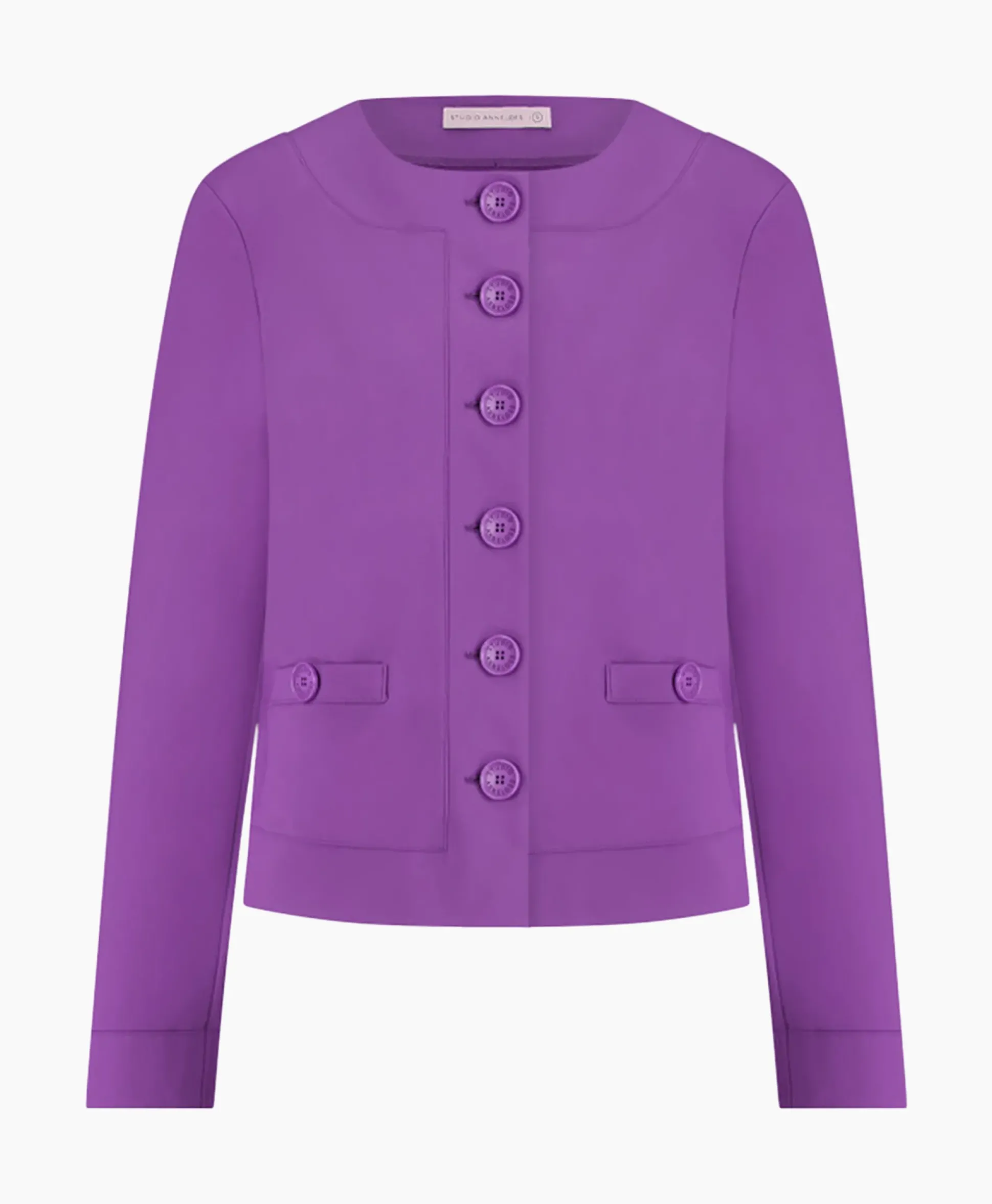 Studio Anneloes Blazer Janet Bonded Paars