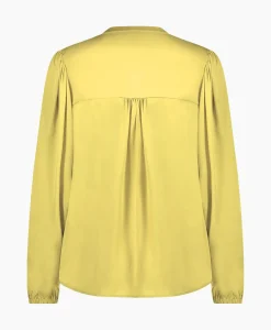 Studio Anneloes Blouse Birdie Ls Satin Geel