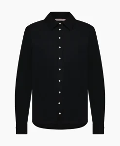 Studio Anneloes Blouse Bobby Pearl Pinstripe Zwart Dessin