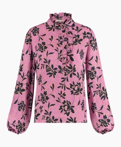 Studio Anneloes Blouse Odette Satin Blooming Combo L