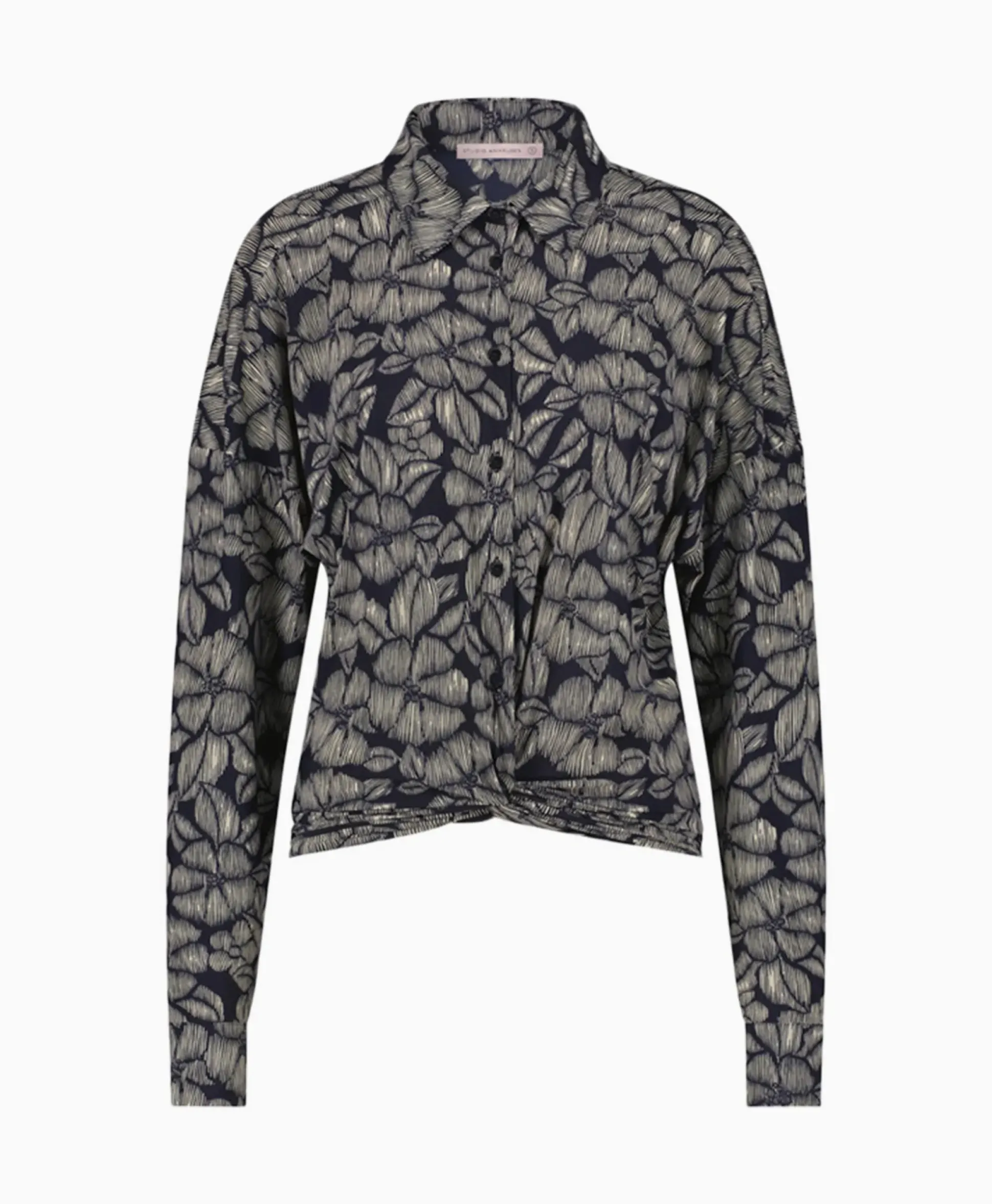Studio Anneloes Blouse Sanne Flower Zand