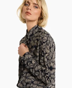 Studio Anneloes Blouse Sanne Flower Zand