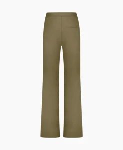 Studio Anneloes Broek Alex Bonded Trousers Bruin Dessin