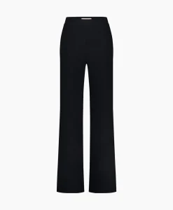 Studio Anneloes Broek Alex Bonded Mesh Trousers Zwart Dessin