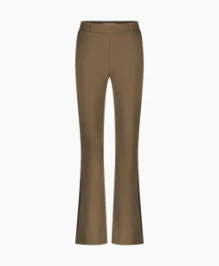 Studio Anneloes Broek Flair Bonded Trousers Bruin Dessin
