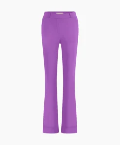 Studio Anneloes Broek Flair Bonded Trousers Paars