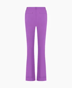 Studio Anneloes Broek Flair Bonded Trousers Paars