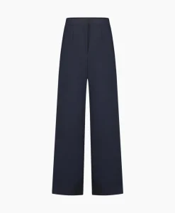 Studio Anneloes Broek Holly Bonded Trousers Donker Blauw