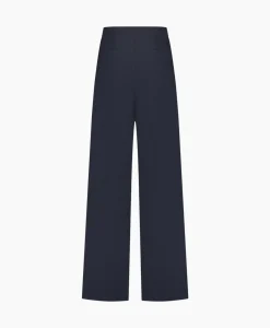 Studio Anneloes Broek Holly Bonded Trousers Donker Blauw