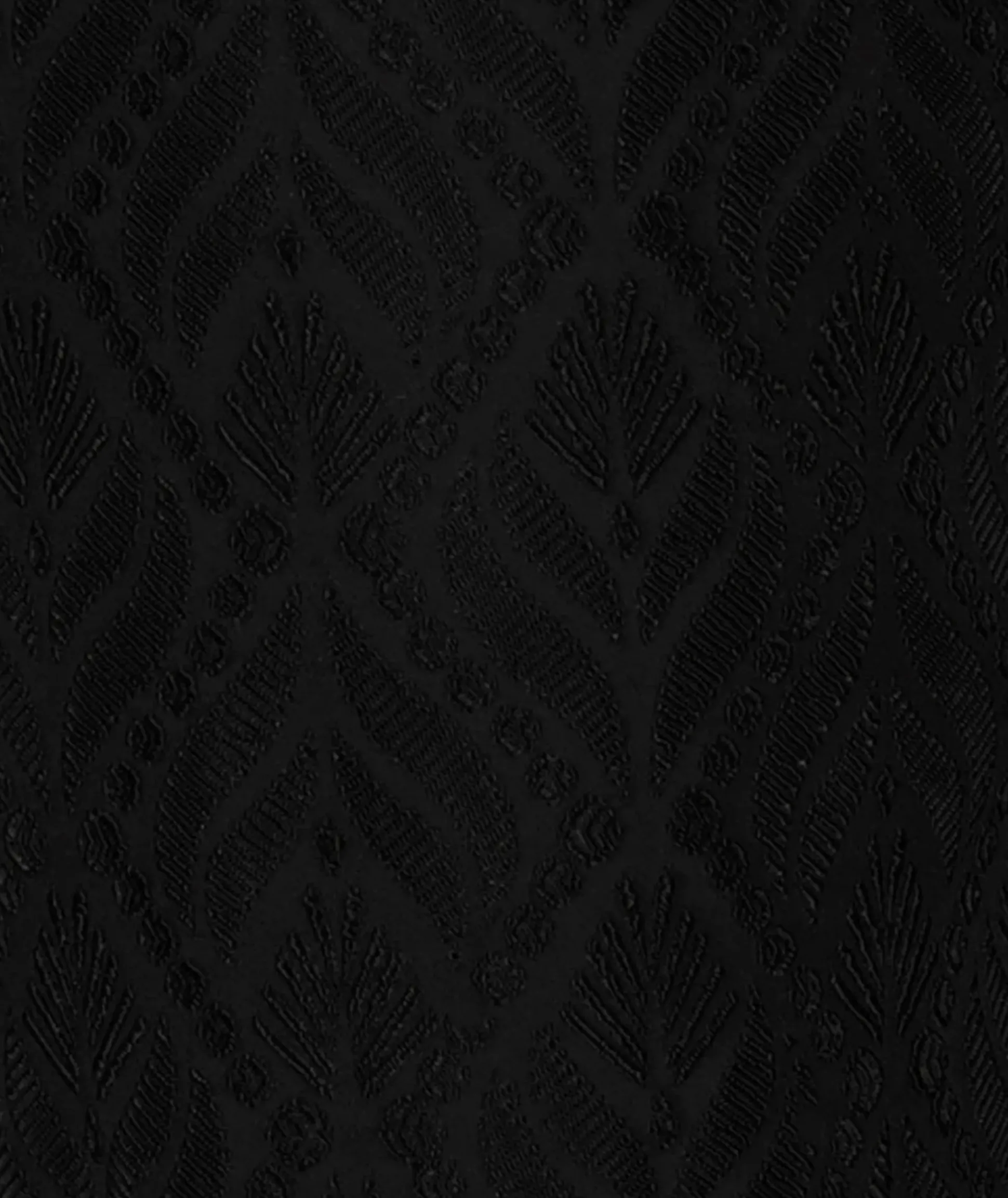 Studio Anneloes Broek Mira Ornament Jacquard Trousers Zwart