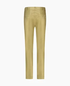 Studio Anneloes Broek Mita Faux Leather Trousers Goud