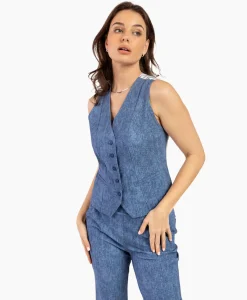 Studio Anneloes Gilet Bruno Jeans