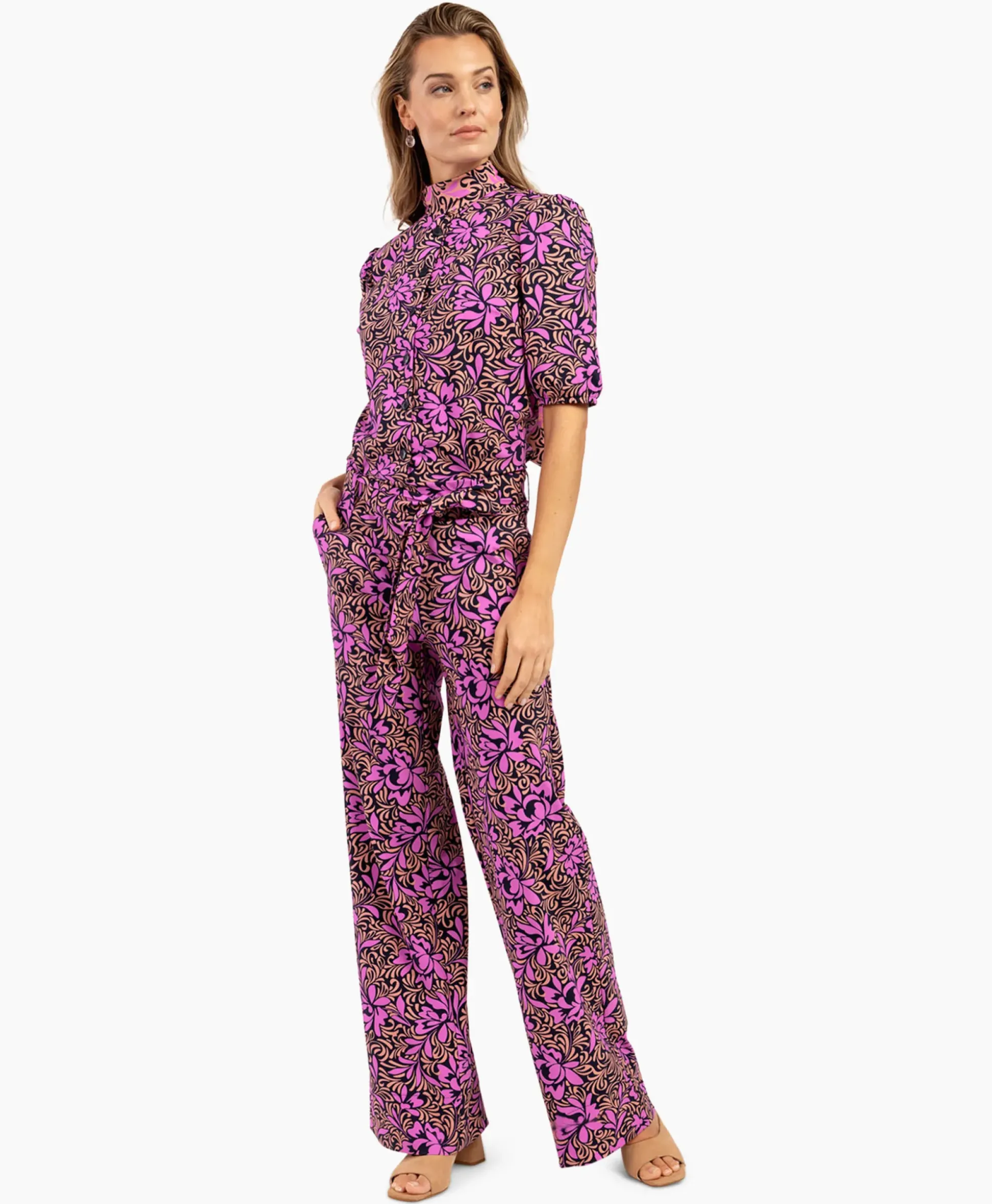 Studio Anneloes Jumpsuit Lyra Bloom Combo L