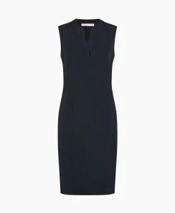 Studio Anneloes Jurk Simplicity Sls Dress Donker Blauw