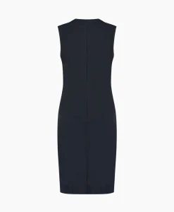 Studio Anneloes Jurk Simplicity Sls Dress Donker Blauw