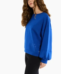 Studio Anneloes Pullover Sem Sports Sweater Blauw