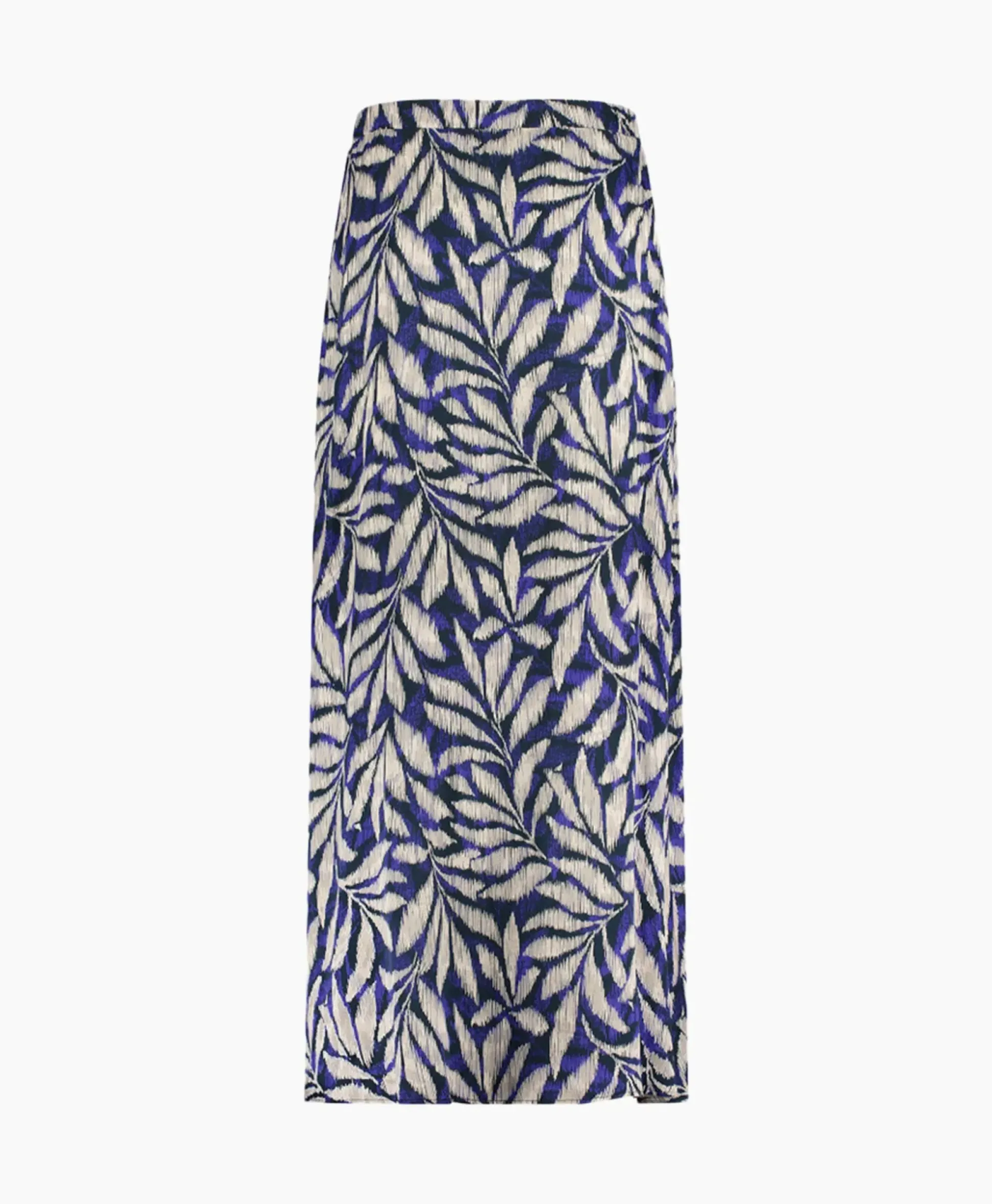 Studio Anneloes Rok Janou Satin Flower Skirt Blauw