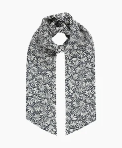 Studio Anneloes Shawl Hairscarf Daisy Crepe Blauw