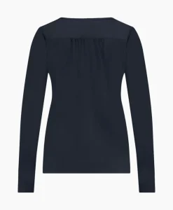 Studio Anneloes Top & T-Shirt Lesley Shirt Donker Blauw