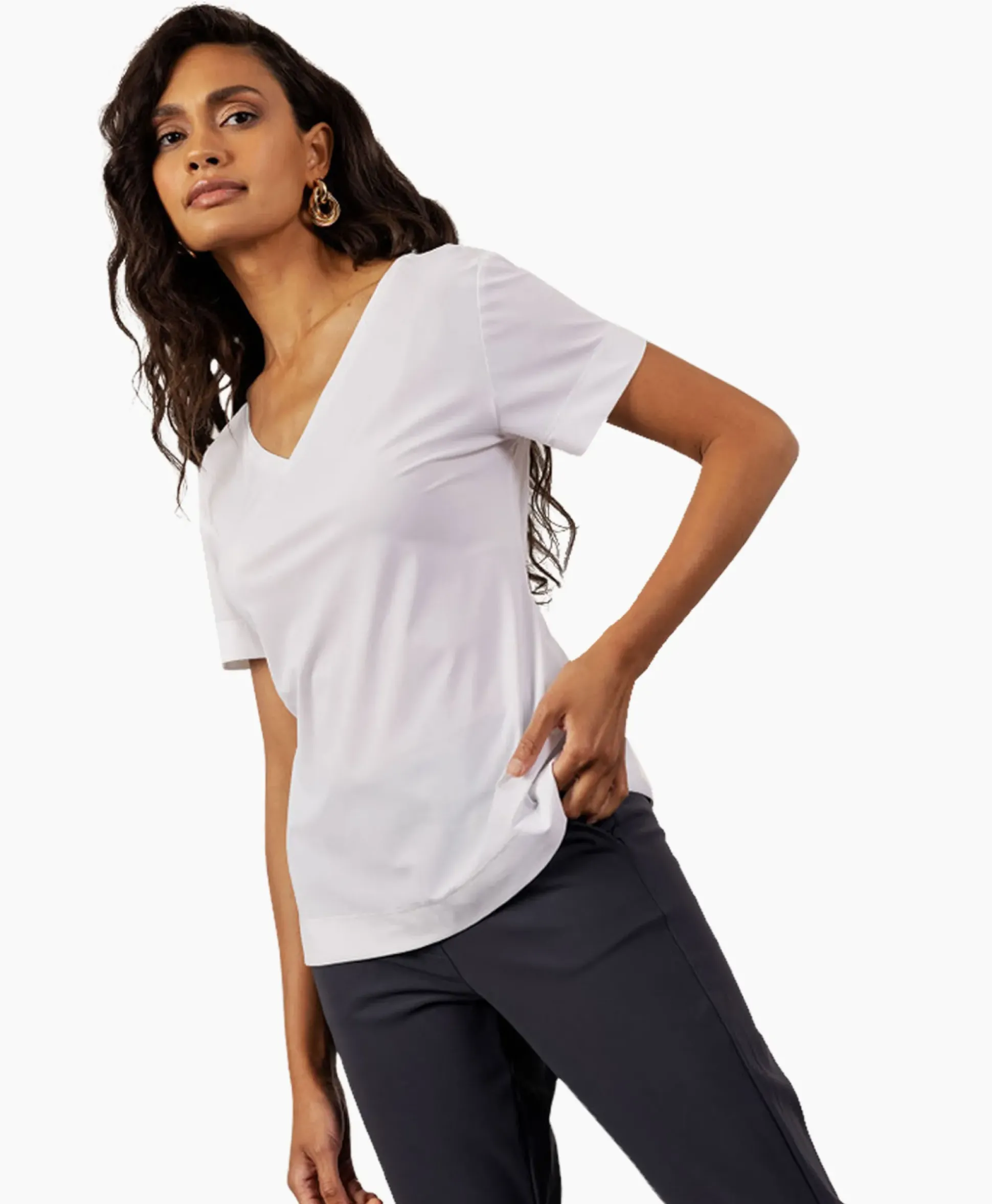Studio Anneloes Top & T-Shirt Roller Shirt Wit