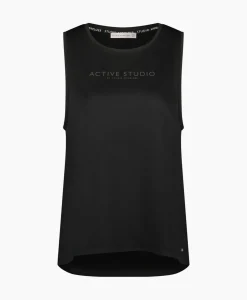 Studio Anneloes Top Elza Sport Zwart Dessin