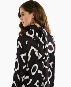 Studio Anneloes Top Izzie Satin Eyes Bruin