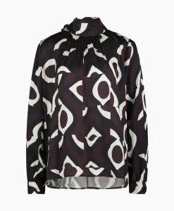 Studio Anneloes Top Izzie Satin Eyes Bruin