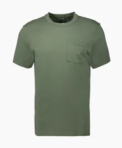 Tenue. T-Shirt Korte Mouw John Pocket Tee Khaki