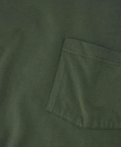 Tenue. T-Shirt Korte Mouw John Pocket Tee Khaki