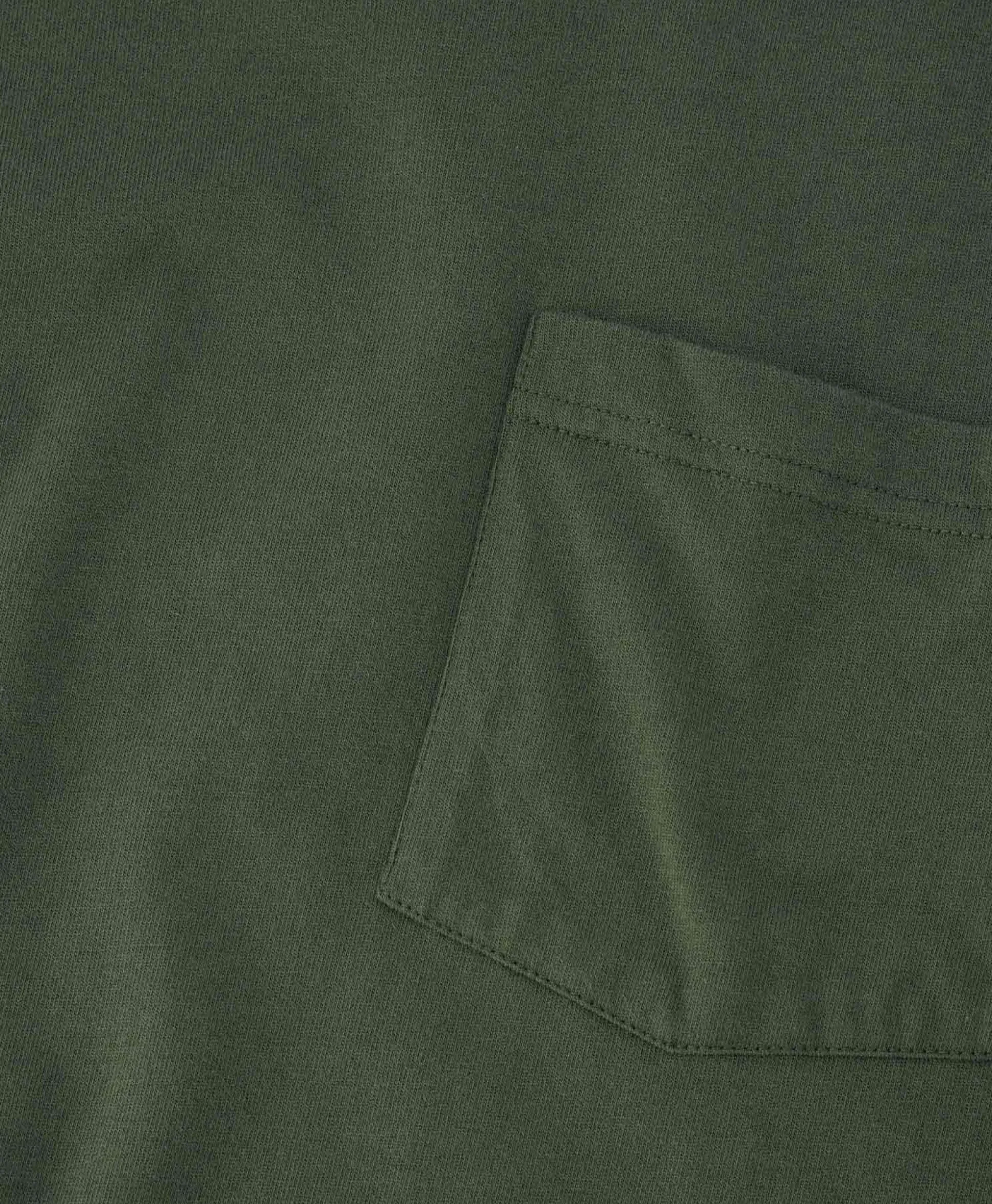 Tenue. T-Shirt Korte Mouw John Pocket Tee Khaki