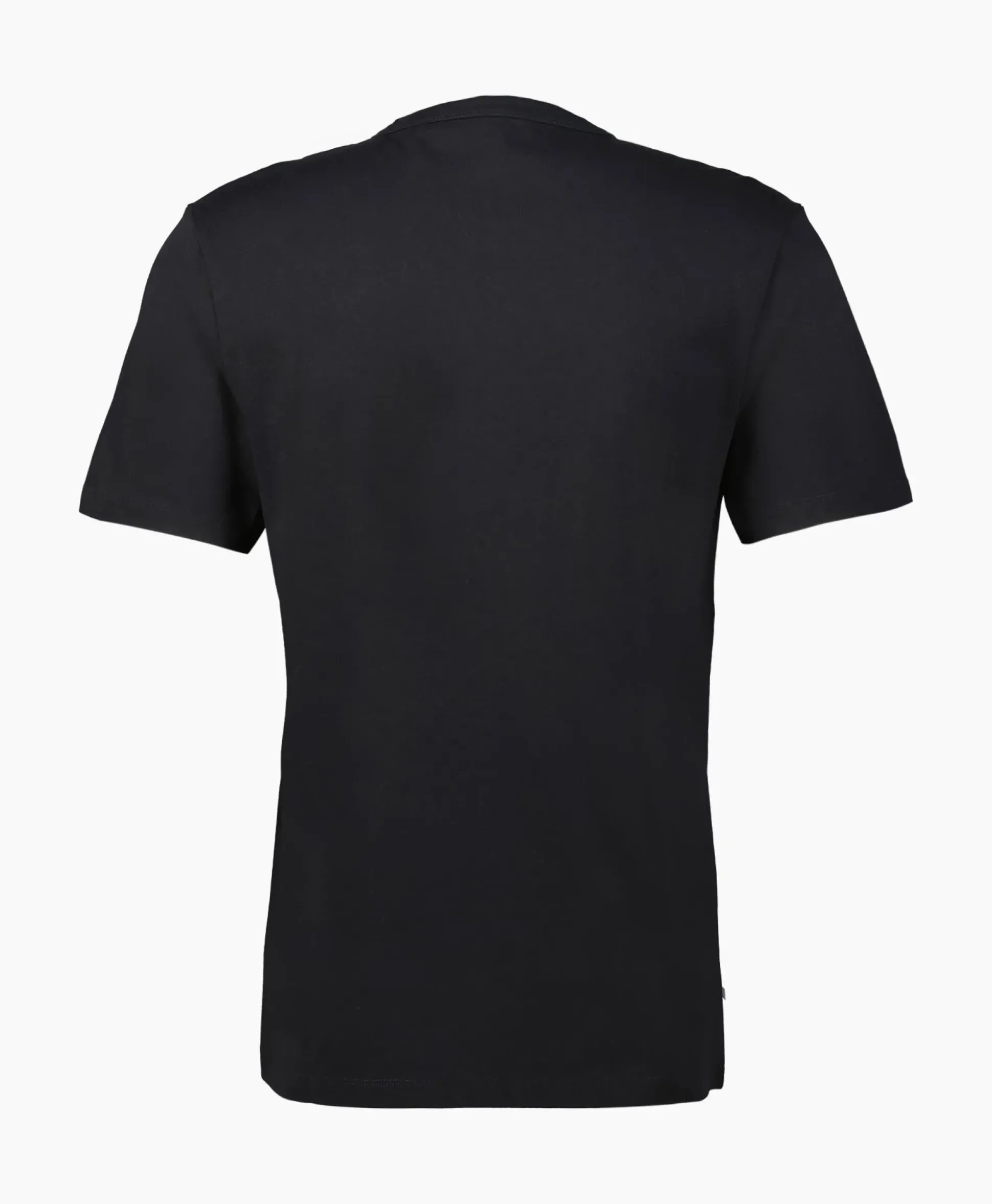Tenue. T-Shirt Korte Mouw John Pocket Tee Zwart