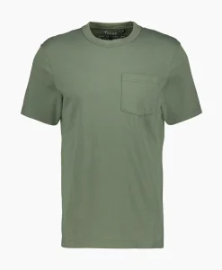 Tenue. T-Shirt Korte Mouw John Pocket Tee Groen