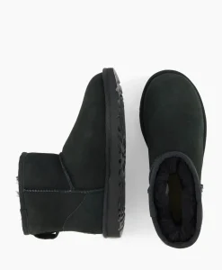 Ugg Enkellaars Classic Mini Ii Zwart
