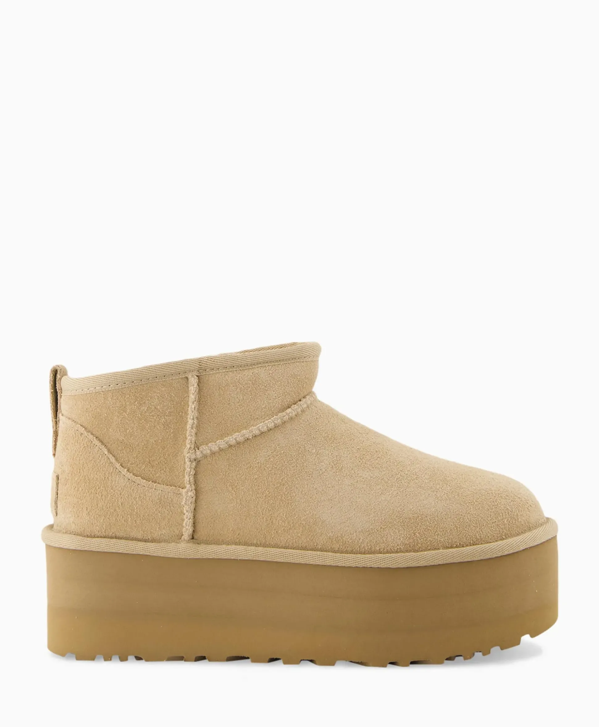 Ugg Enkellaars W Classic Ultra Mini Platform Beige
