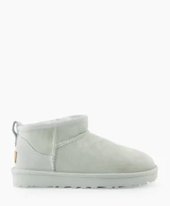 Ugg Enkellaars W Classic Ultra Mini Licht Blauw