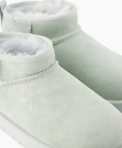 Ugg Enkellaars W Classic Ultra Mini Licht Blauw