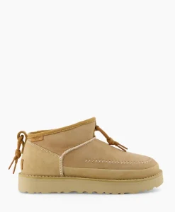Ugg Enkellaars W Ultra Mini Crafted Regenerate Beige