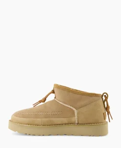 Ugg Enkellaars W Ultra Mini Crafted Regenerate Beige
